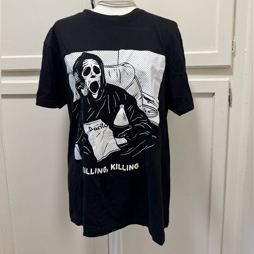 Black “Scream” T-Shirt